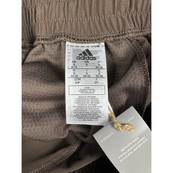 NWT Adidas AEROREADY Stadium Shorts Women’s Size‎ Small Brown - Picture 4 of 9